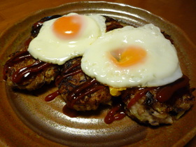 ♡◎お好み焼き風?キャベツくね