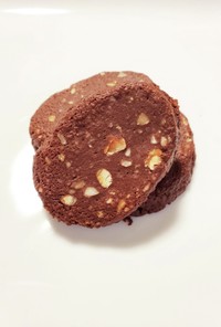 米粉で生チョコクッキー2種ブラックチョコ