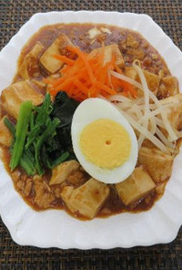 田原市産豚肉のビビンバ風マーボー豆腐