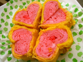 ☆~可愛いハートの卵焼き~☆