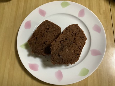 HMでチョコレートパウンドケーキの写真