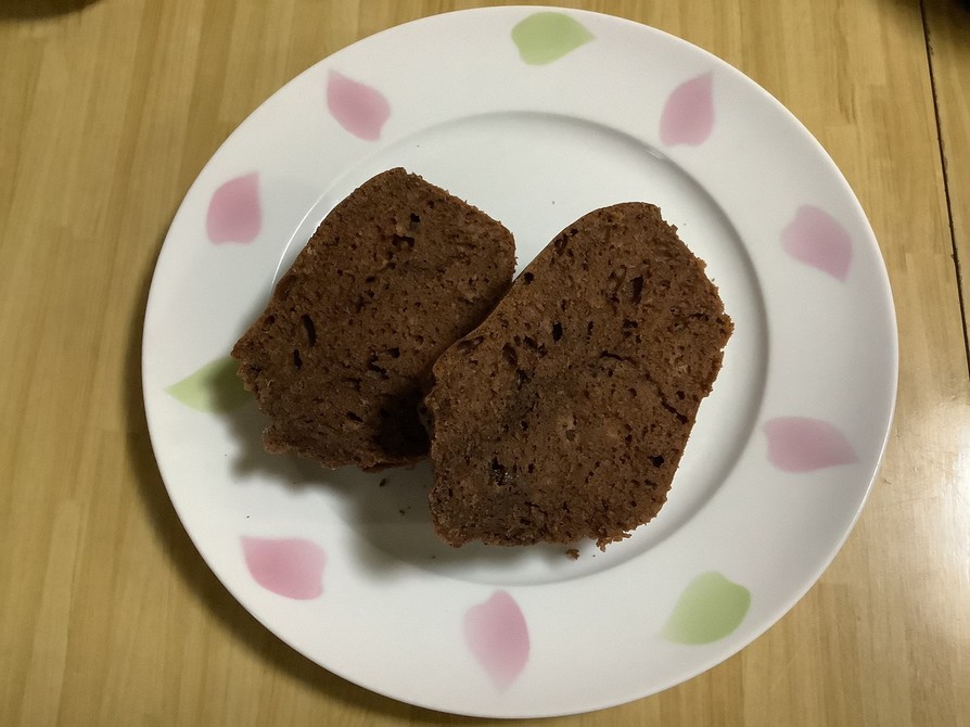 HMでチョコレートパウンドケーキの画像