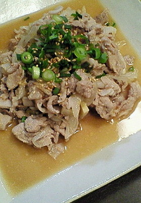 ご飯がすすむ♪豚玉の味噌炒め