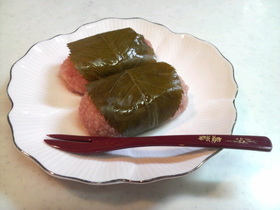 レンジで簡単☆さくら餅