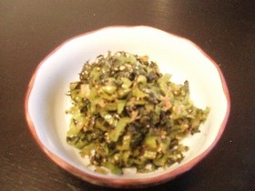 高菜の油炒め~色んなお料理に使えます~