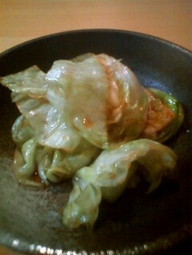 簡単すぎっ!レタスの中華風炒め
