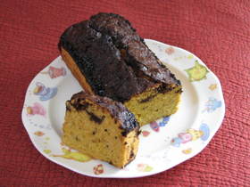 人参とおからのカフェモカ❤パウンドケーキ