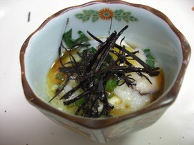 レンジで簡単蒸し豆腐