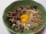 牛肉と糸こんにゃくのすき煮の写真