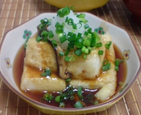 超手抜き・・・だけど美味しい揚げ出し豆腐