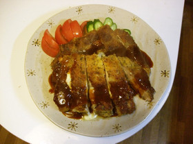 とろとろチーズ香草チキンカツ