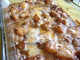 コロコロポテトのクリーミーバルサミコ焼き
