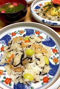 ひじきと豆の五目寿司用　酢飯