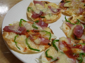 お手軽*プチ*PIZZA