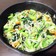 小松菜と大豆の野菜炒め