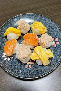 ひな祭り超簡単手毬寿司