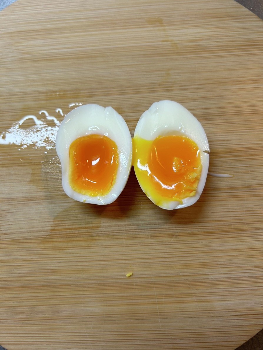 超簡単トロトロゆで卵の画像
