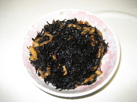 ひじき&竹輪の煮物