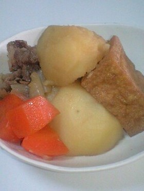 我が家の肉じゃが