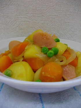 魚肉ソーセージ&じゃがいも★魚ニジャガ★