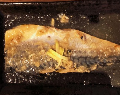 濃すぎない鯖の味噌煮の写真