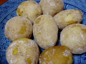 ヘルシー!ノンオイル!新じゃがの塩煮!