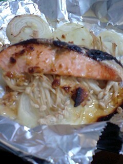 鮭の味噌マヨホイル焼き　の画像