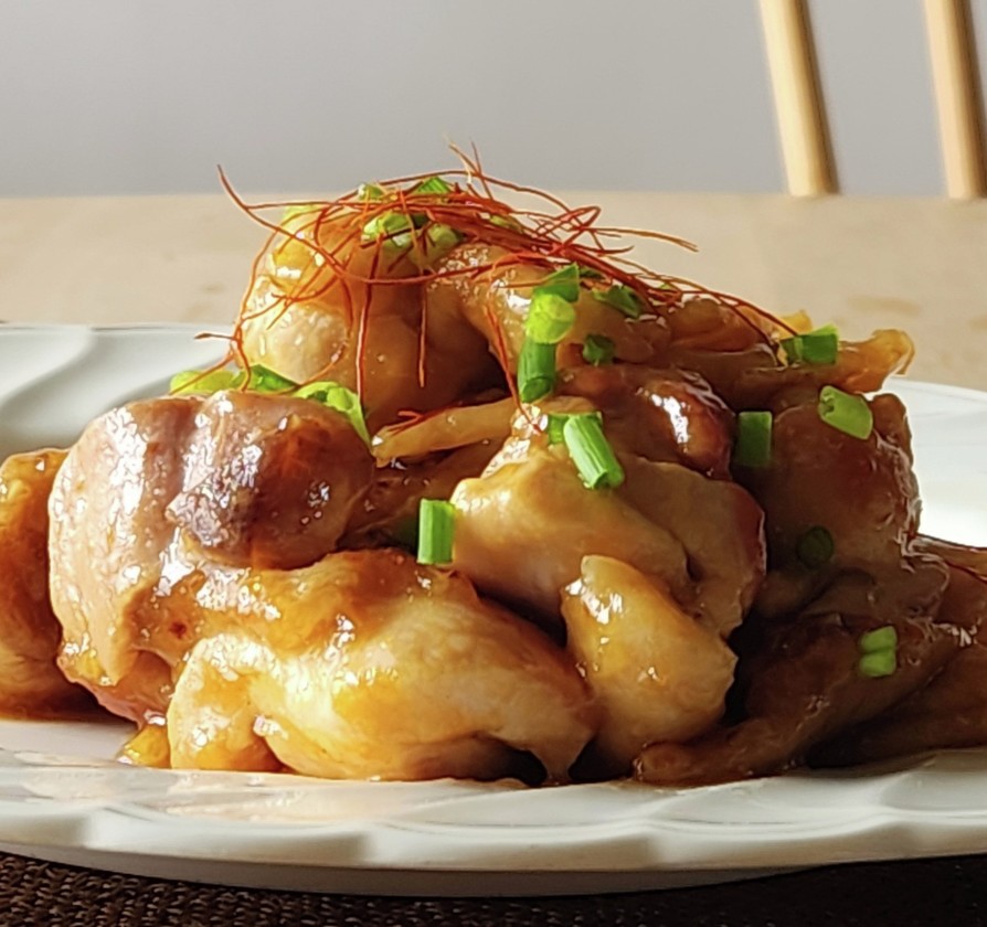鶏肉&レンコン甘辛炒め☆お弁当☆ランチの画像