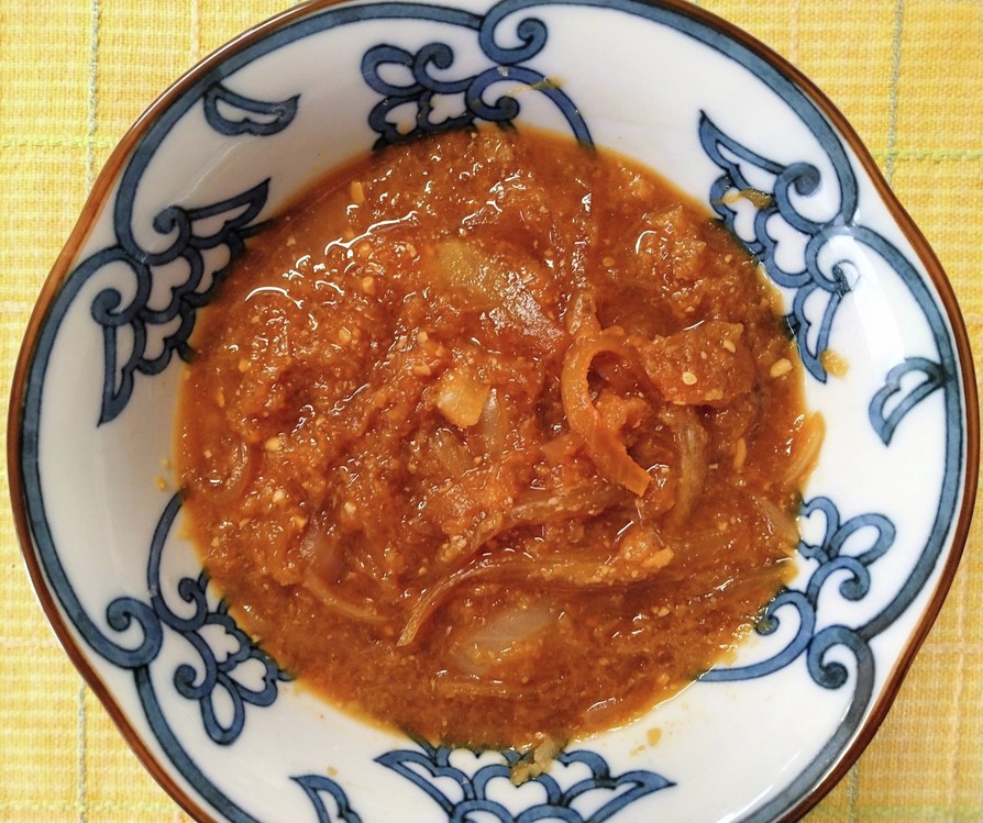 レンジで簡単 生姜 玉ねぎの お肉のタレの画像