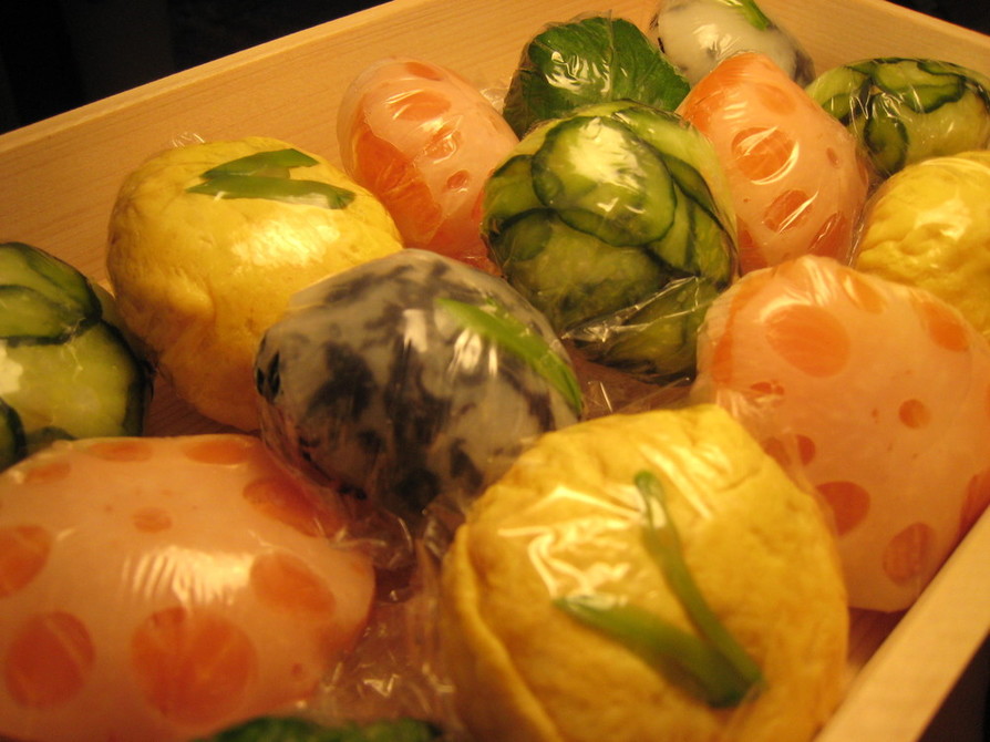 お花見弁当 ♡ 簡単 手まり寿司 ♡の画像