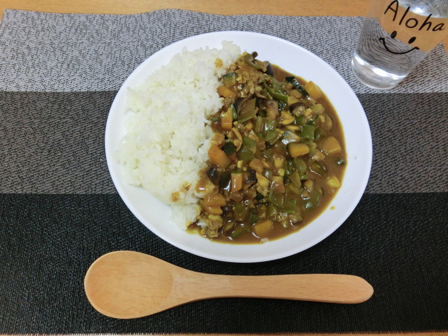 旬野菜アサリを使った栄養満点カレーライスの画像