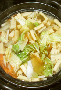 高野豆腐白菜スープ♪簡単ダイエット