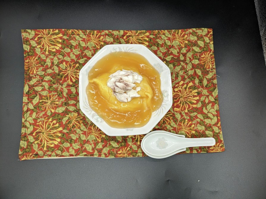甘酢あんの鯛かま天津飯の画像
