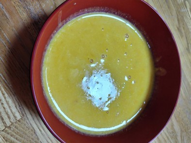 南瓜スープの写真