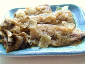 さんまの玉ねぎおろし煮*