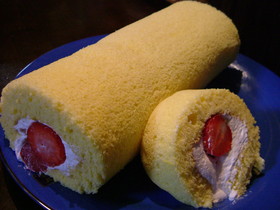 定番!苺ろーる