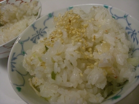 シンプルで美味しいカニご飯