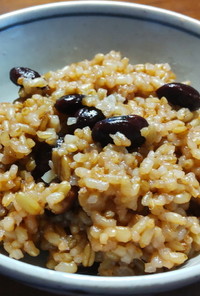 黒豆・オートグローツ入り酵素玄米ご飯