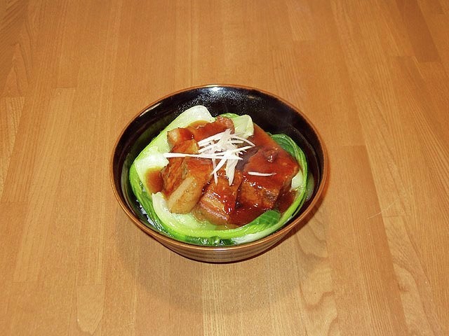 中華風豚の角煮丼の画像
