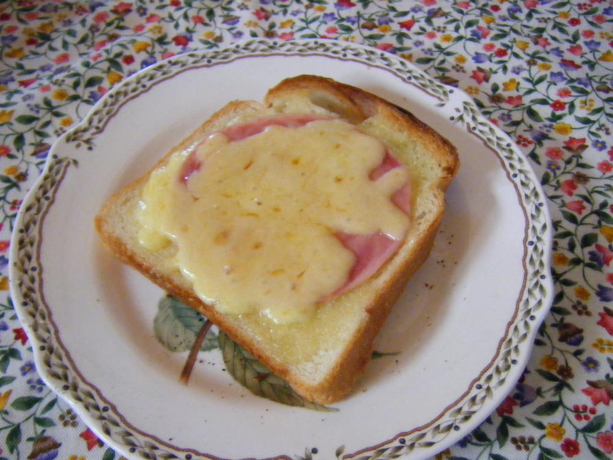 わさびでつ～ん！ハムチーズトーストの画像