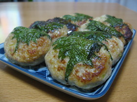 鶏のつくね味噌風味