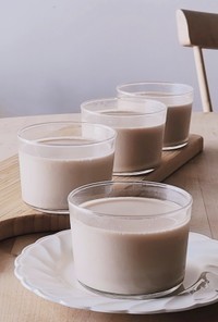 ホワイトデー☆簡単紅茶デザート☆豆乳
