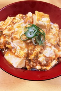簡単　たまごの麻婆豆腐ご飯