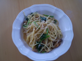 たっぷり大根おろしの和風パスタ