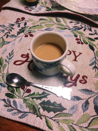 お家でも！ほうじ茶コーヒーラテの写真