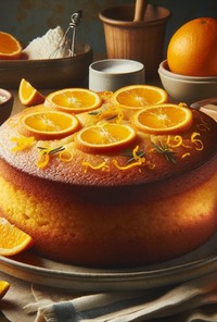 ふわうまオレンジケーキ