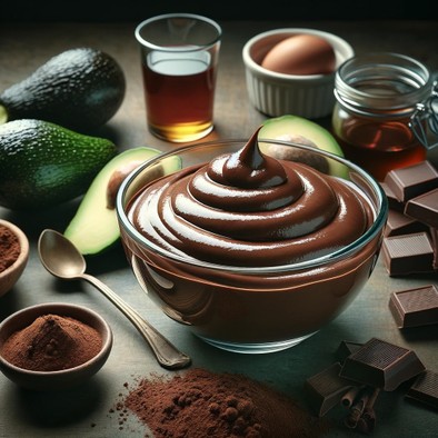 ヴィーガンチョコレートムースの写真