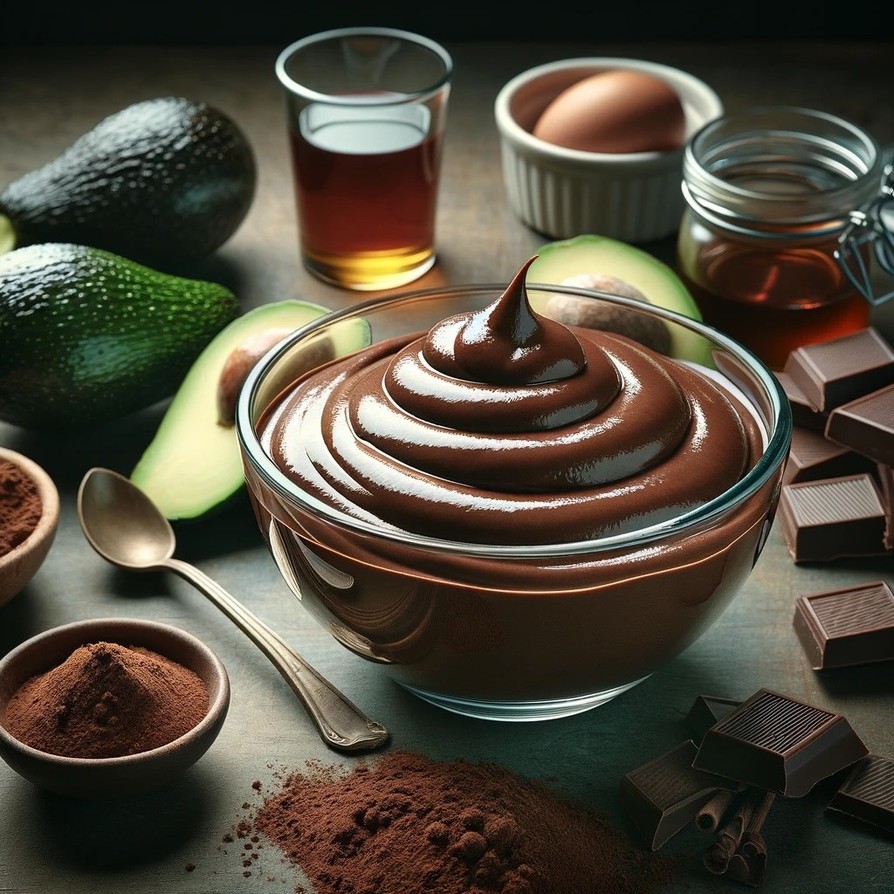 ヴィーガンチョコレートムースの画像