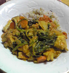 簡単タンドリーカレー