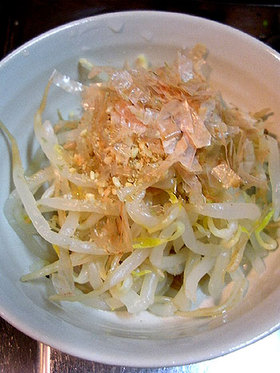 シャキシャキもやしのお浸し
